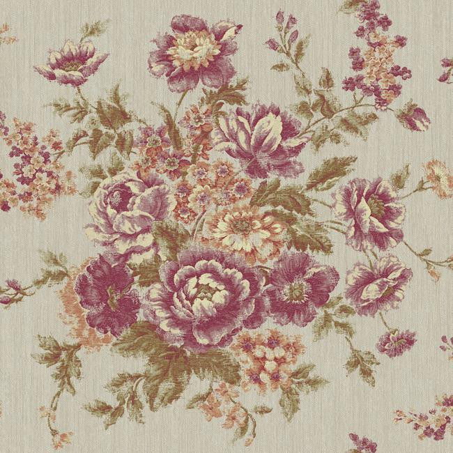 York VR3401 Rhapsody Rose Tapestry Wallpaper
