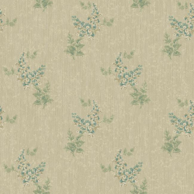 York VR3408 Rhapsody Floral Trail Wallpaper