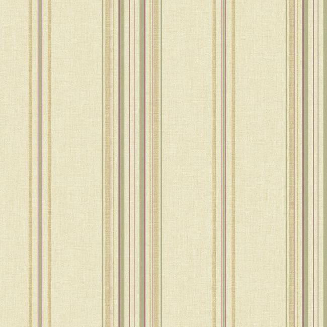 York VR3421 Rhapsody Classic Stripe Wallpaper