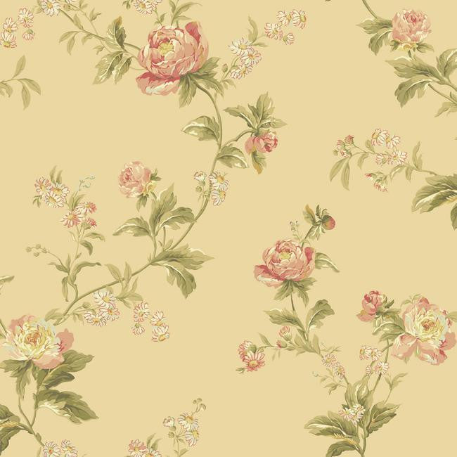 York WA7757 Waverly Classics Forever Yours Trail Wallpaper