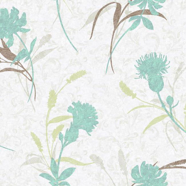 York WB5401 Botanical Fantasy Open Floral Wallpaper