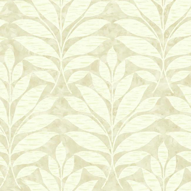 York WB5492 Botanical Fantasy Textural Leaf Wallpaper