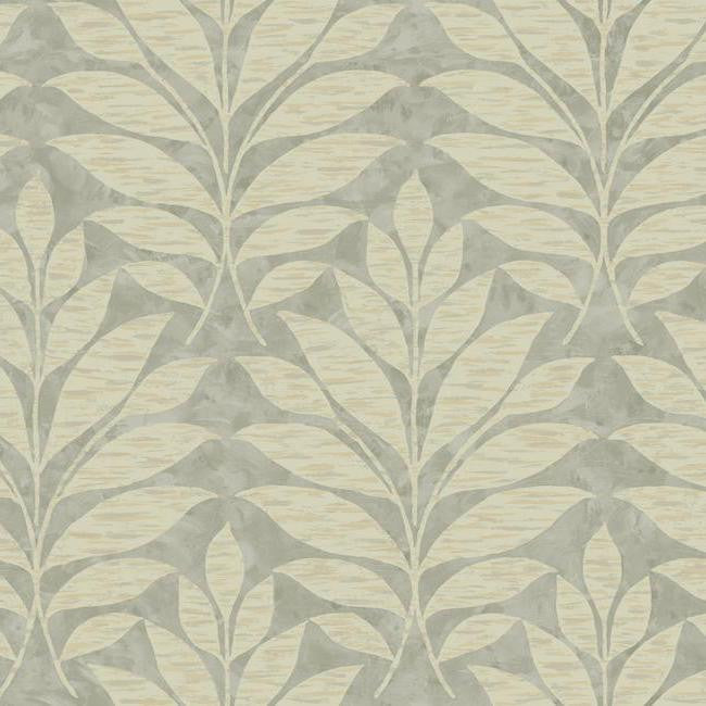 York WB5494 Botanical Fantasy Textural Leaf Wallpaper