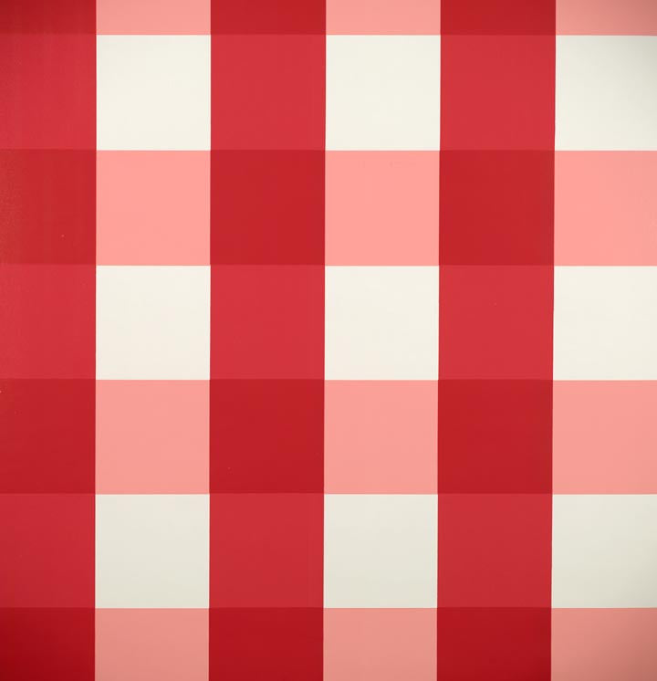 Scalamandre Wallpaper WP88203-002 Gertrude's Plaid Red Plaid