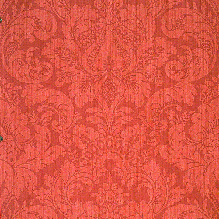 Scalamandre Wallpaper WP88213-015 Daphne Lipstick Red