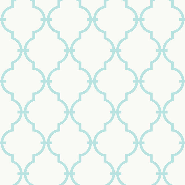 York YS9104 Peek-A-Boo Graphic Trellis Wallpaper