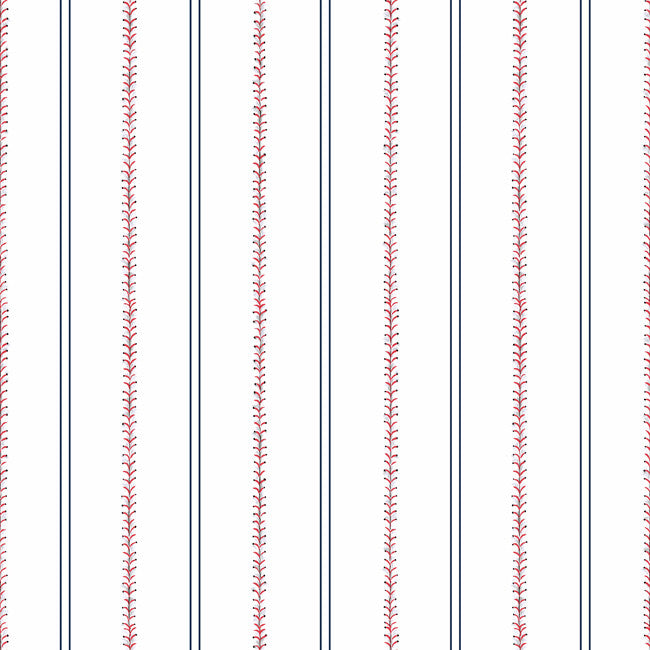 York ZB3345 Boys Will Be Boys Stitching Stripe Wallpaper