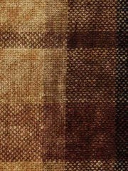 Robert Allen Fabric 032321 Softened Plaid Havana