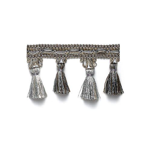 Robert Allen 033252 Scallop Trim Platinum