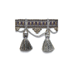 Robert Allen 033261 Velvet Trim Platinum
