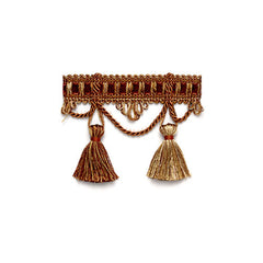 Robert Allen 033266 Velvet Trim Copper