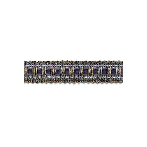 Robert Allen Trim 033344 Velvet Braid Platinum