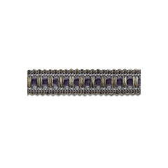 Robert Allen Trim 033344 Velvet Braid Platinum