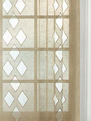 Beacon Hill Fabric 035578 Linen Diamond Sand