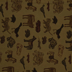 Robert Allen Fabric 036557 Menagerie Mahogany