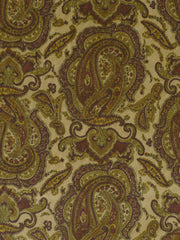 Robert Allen Fabric 036893 Velvet Paisley Mahogany