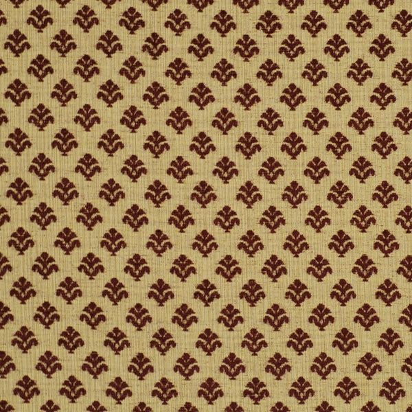 Robert Allen Fabric 036905 Woven Crest Mahogany