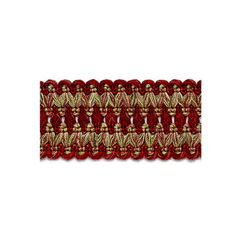 Robert Allen Trim 038109 Villa Tape Borghese Red