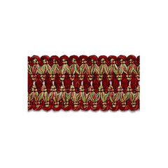 Robert Allen Trim 038109 Villa Tape Borghese Red