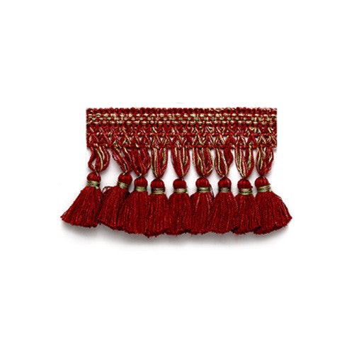 Robert Allen 038133 Villa Trim Borghese Red