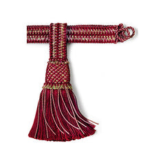 Robert Allen Trim 038145 Villa Tieback Borghese Red