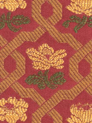 Beacon Hill Fabric 039694 Prairie Rose Paprika