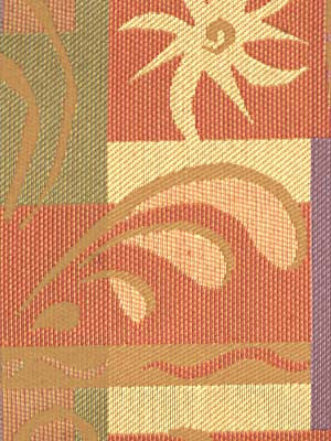 Robert Allen Fabric 040364 Wind Chime Cinnamon