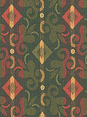Robert Allen Fabric 040419 Diamond Scroll Billiard
