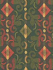 Robert Allen Fabric 040419 Diamond Scroll Billiard
