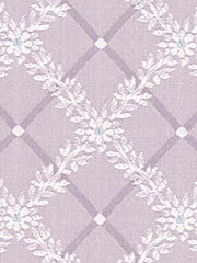 Robert Allen Fabric 041314 Diamond Trelis Lavender
