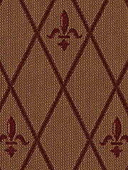 Robert Allen Fabric 047503 Diamond Crest Cinnabar