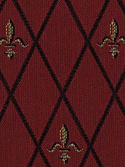 Robert Allen Fabric 047508 Diamond Crest Scarlet