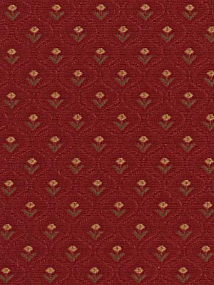 Robert Allen Fabric 047544 Flower Inlay Curry