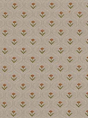Robert Allen Fabric 047549 Flower Inlay Cloud