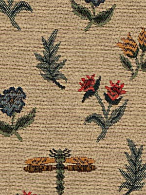 Robert Allen Fabric 047577 Natures Guests Blue Fog