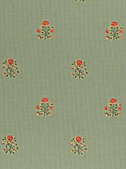 Beacon Hill Fabric 047728 Country Villa Mint
