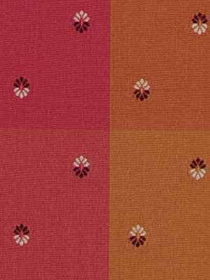 Beacon Hill Fabric 047754 Escapade Plaid Pink Saffron