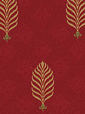 Robert Allen Fabric 048121 Pionella Tuscan Red