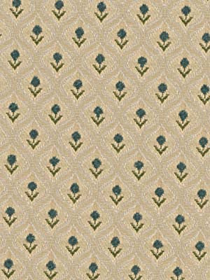 Robert Allen Fabric 048253 Floral Drop Lagoon