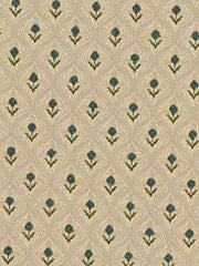 Robert Allen Fabric 048253 Floral Drop Lagoon