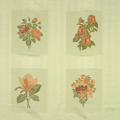 Beacon Hill Fabric 048666 Floral Vignett Mint