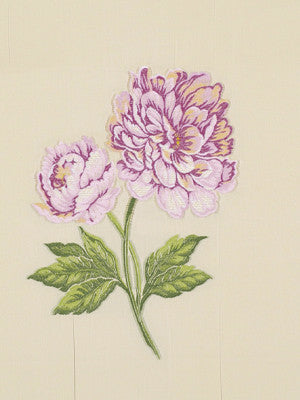 Beacon Hill Fabric 048955 Chrysanthemum Lily Pink