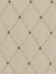 Beacon Hill Fabric 050049 Duo Diamond Peppermint