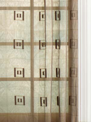 Beacon Hill Fabric 050335 Fibonacci Metallic Penny