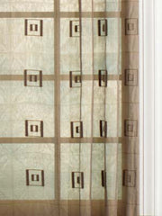 Beacon Hill Fabric 050335 Fibonacci Metallic Penny