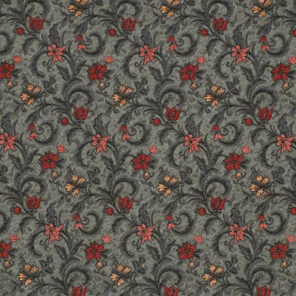 Robert Allen Fabric 055549 Correia Charcoal