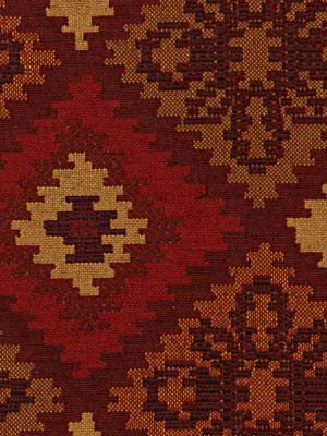 Robert Allen Fabric 055700 Fort Apache Scarlet