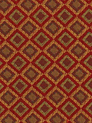 Robert Allen Fabric 055744 Inlay Scarlet