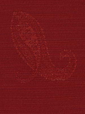 Robert Allen Fabric 056028 Paisley Within Scarlet