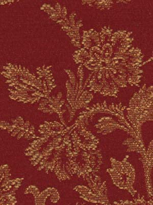 Robert Allen Fabric 056032 Garden Keeper Scarlet